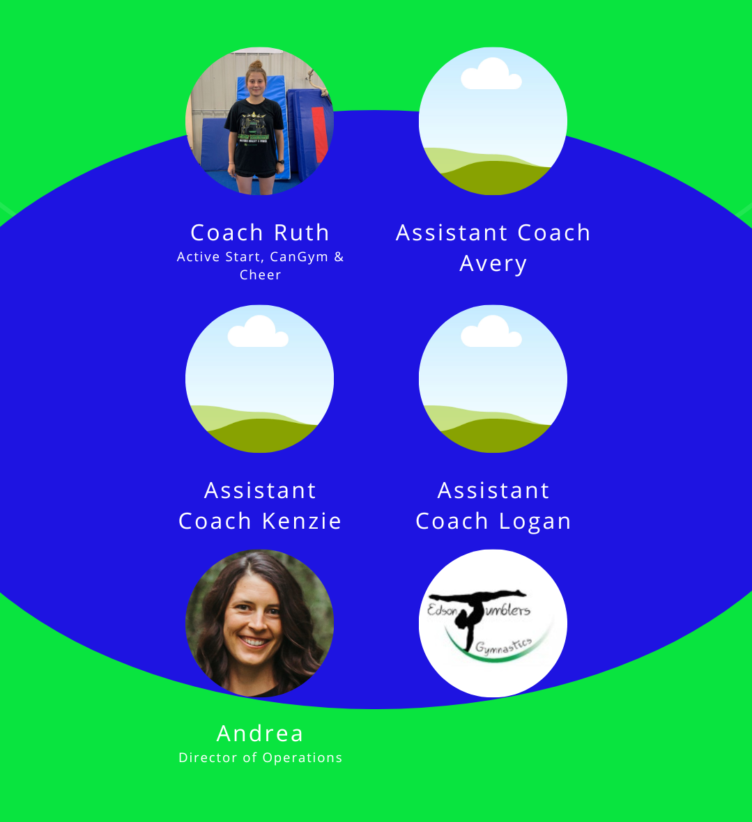 Coaches Edson Tumblers Gymnastics powered by Uplifter